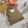 Bag Textile Ethel ECO, col. Olive, 27x34 cm, 70% HL, 30% linen, 190 g/m2