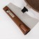 Granite pan, d = 30 cm, removable handle, glass cover, anti -stick coating, brown color