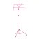 Pupiter H-155 cm, stand for notes 50 x 28 cm, pink
