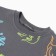Sweatshirt for boys, graphite/dino color, height 110