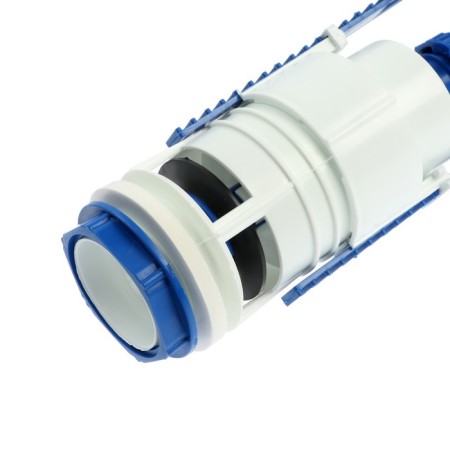 Detle valve for the toilet tank "RBM" KV-12.1M, two-level button chromium-1
