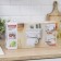 Organizer for kitchen accessories, 38 × 18 × 7 cm, beige color