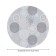 The tablecloth "Fluffy dandelions", round, oxford, elastic band, size 120x120 cm, diameter 75-100 cm