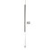 Acota lamp LED 5W 4000k matte chrome 2x2x60-160cm