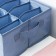 Organizer for storing linen "Comfort", 12 departments, 35 × 24 × 13 cm, gray-blue color