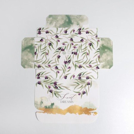 Gift folding box, packaging, "Dreams", 21 x 15 x 5 cm-3