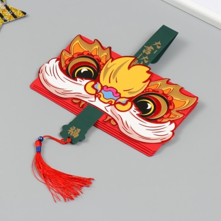 Cash envelope with gold "Eagle owl" 10x18 cm-1