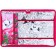 A4 Labor folder with a pencil case, on a zipper, textiles, cats aristocrats