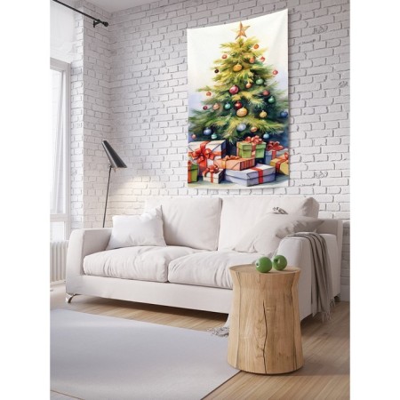 Decorative panel with photo printing "Fairytale holiday", vertical, size 100x150 cm