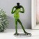 Souvenir Polystone Lak "Frog in the cylinder" 12.3x6.5x20.3 cm