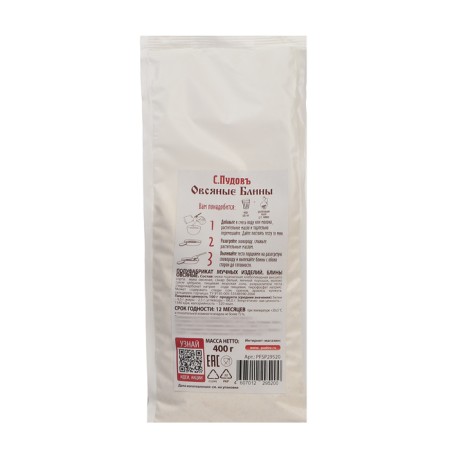 Flour mixture S. Pudov oat pancakes, 400 g