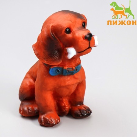 Big Toy Bolshaya "Dog with Bone" for dogs, 15 cm