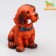 Big Toy Bolshaya "Dog with Bone" for dogs, 15 cm