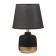 Hell lamp "Agas" E14 40W Black-gold 20x20x31 cm Risalux