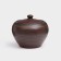 Smooth baking pot, with a lid, red clay, 4 l