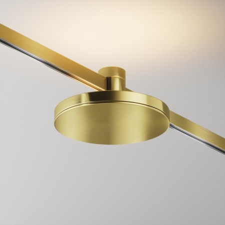 Technical TR152-1-7W3K-BS Plato, 120x120x51 mm, LED, 7W, 230LM, 3000K, Brass Color Small-2