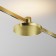 Technical TR152-1-7W3K-BS Plato, 120x120x51 mm, LED, 7W, 230LM, 3000K, Brass Color Small