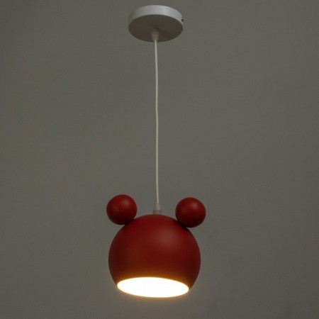 Bayerlux lamp "Barney" E27 40W red 20x20x20-120cm-2