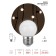 LED LED era Belt "Shar", 1 W, E27, 45 lm, 3000k, glow warm white