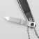 Kusachki-cannips are manicure, with a file, 5.7 cm, on a blister, with a chain, silver/black color