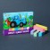 Color school crayons, 9pcs "Blue Tractor", rectangular