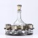 Mini-bar 7 objects metropolitan, Byzantium 500/50 ml