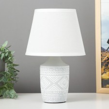 Bulbed lamp 16529/1wt e14 40W white 17.5x17.5x26.5 cm