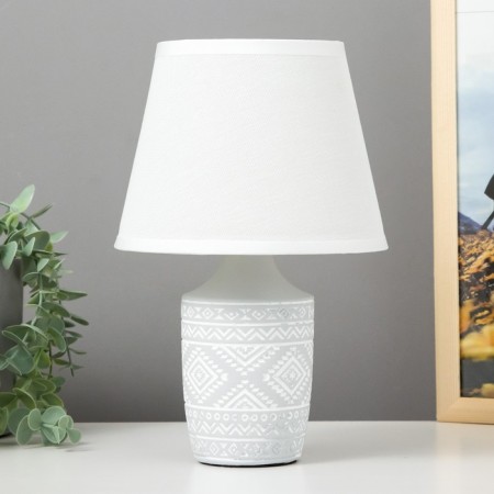 Bulbed lamp 16529/1wt e14 40W white 17.5x17.5x26.5 cm