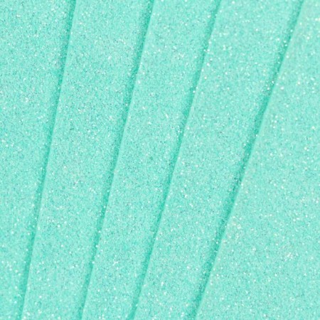 Foamiran "neon shine - turquoise" 2 mm format A4 (set of 5 sheets)-3