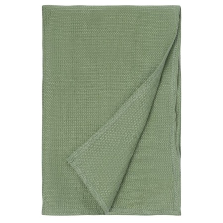 Set of waffle towels Essential, size 50x70 cm, 2 pcs, color sage-1
