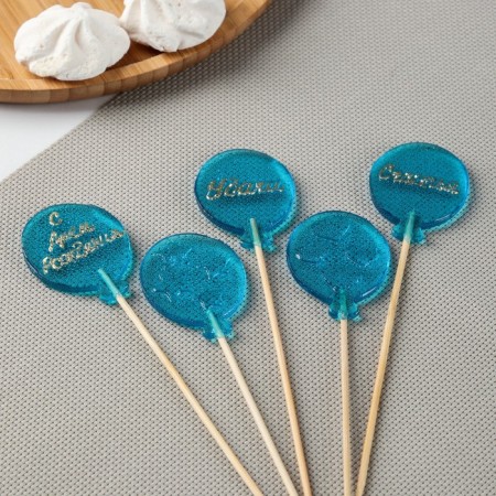 Silicone Mold for candy and chocolate "Balls", 5.5 cm, color transparent color-1