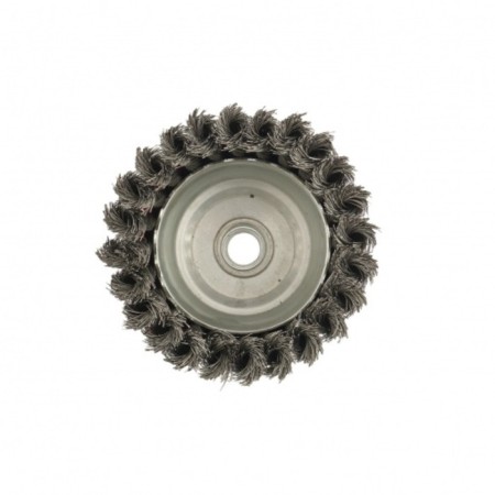 Matrix ushm brush, d = 100 mm, m14, cup, twisted wire 0.35 mm-2