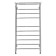 Water towels Domoterm "Medea" P10, 500x1000 mm, with a shelf, chrome