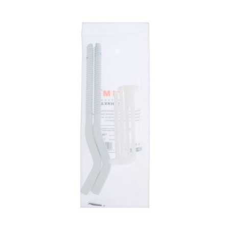 The bracket for the radiator TIM TIM3038, 9.2 x 14 x 75 mm, l = 170 mm, flattened, set 2 pcs-2