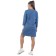 Women's intelligent dress, size 52, indigo color