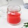 Aromatic candle in the jar "Sweet Raspberry"