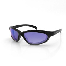 Fat Boy glasses with blue mirror lenses Antifog