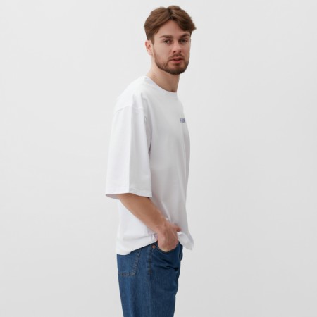 Men's T -shirt MIST Not Found, size 50, white-2