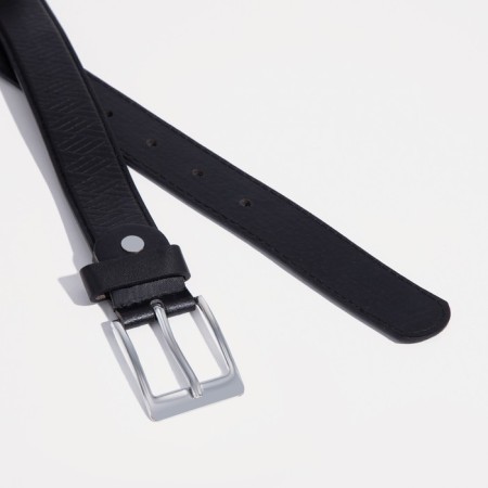 Building belt, width 2 cm, screw, buckle metal, black color-1
