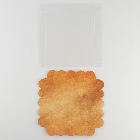 Bearbox, confectionery packaging with PVC lid, “Happiness next to you”, 18 x 18 x 3 cm-5
