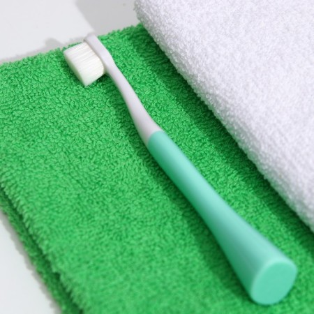 Dental brush, nursery, 2-9 years old, 10,000 bristles, ultramm, green-2