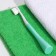 Dental brush, nursery, 2-9 years old, 10,000 bristles, ultramm, green