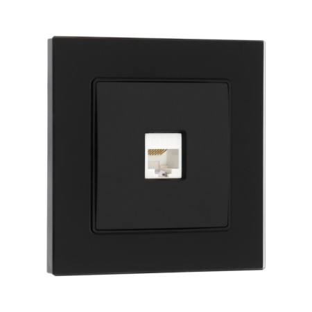 Single Single Tot Matte Glass, hidden, glass, black-1