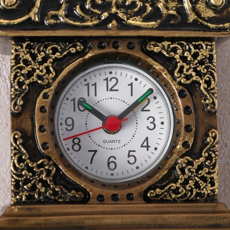 Table hours "Erato", color gold, 26x11.5x7.5 cm-10
