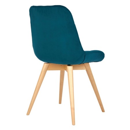 Dining stool Polini Home Verona SD, dark-turquoise-naval color-4