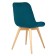 Dining stool Polini Home Verona SD, dark-turquoise-naval color