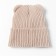 Children's hat minku, rr 44-46, beige color