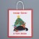 Package gift craft "Christmas tree", 28 x 32 x 15 cm, new year