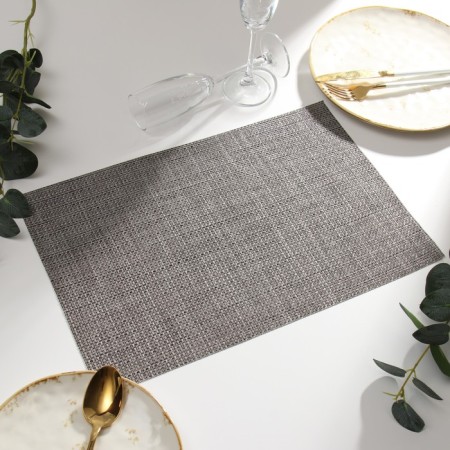 Napkin on the table of the share, central mere gray, 45*30cm-1