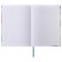 Notepad A5 96 sheets in a cage, cactus, solid cover, matte lamination, software, selective varnish, elastic band, liesse, block 70 g/m2